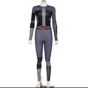 A two-piece tracksuit set